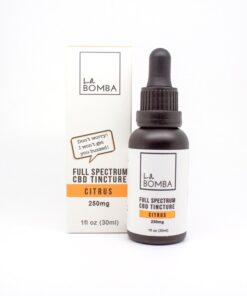 La Bomba – Citrus Flavour CBD Tincture