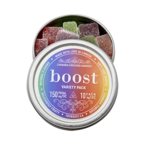 Boost Edibles – THC Variety Pack