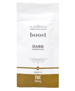 Boost Edibles – THC Dark Chocolate 240 Mg